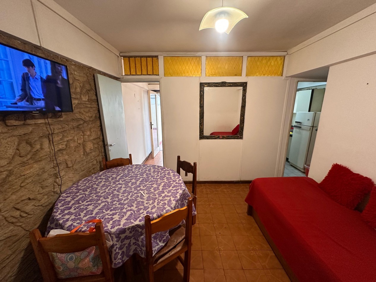 DEPARTAMENTO 1 AMBIENTE Y MEDIO CON PATIO