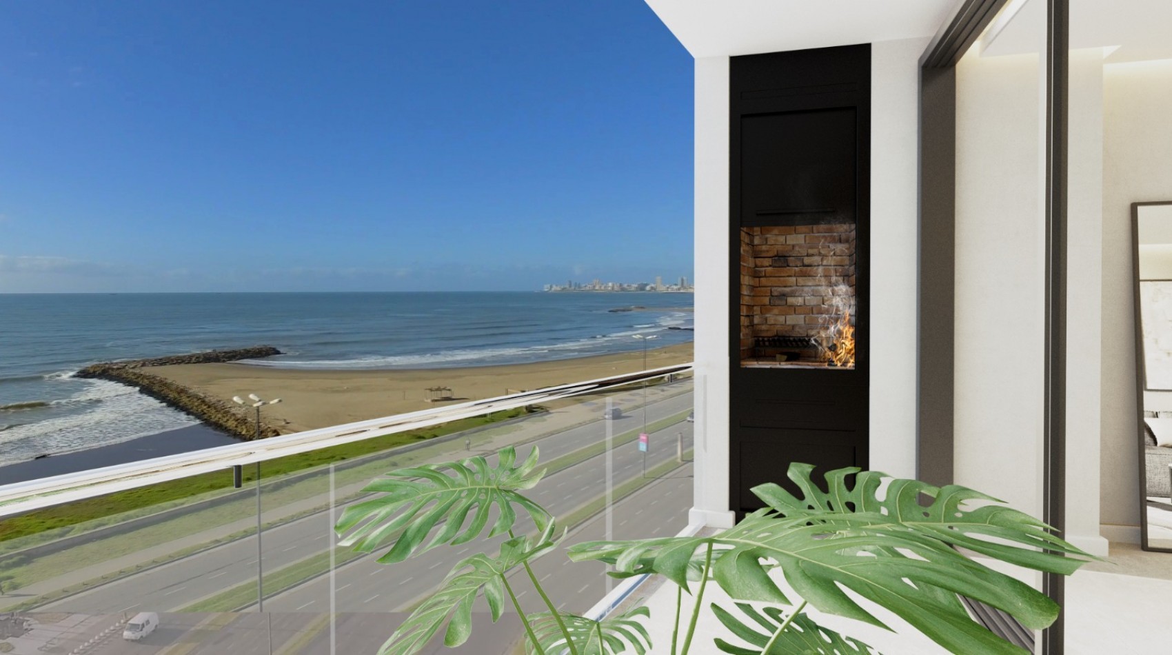 DEPARTAMENTO 3, 4 Y 5 AMBIENTES EN POZO FRENTE AL MAR 